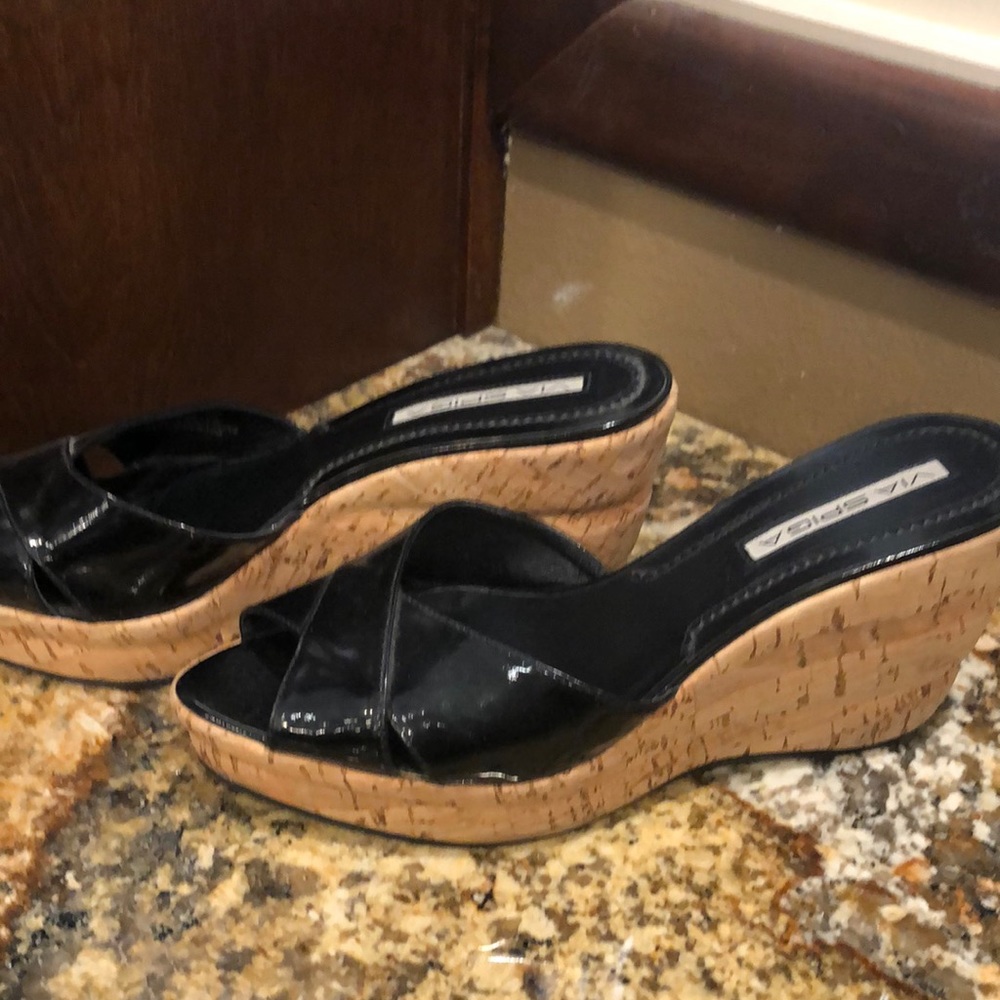 Via spiga cork slip on